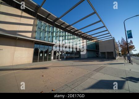 Viste intorno al campus di ed Roberts Berkeley Foto Stock