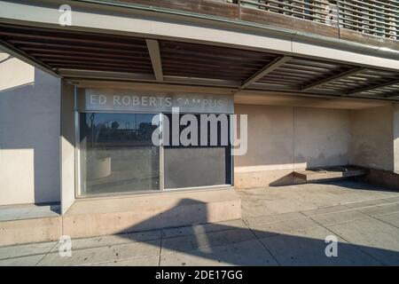 Viste intorno al campus di ed Roberts Berkeley Foto Stock