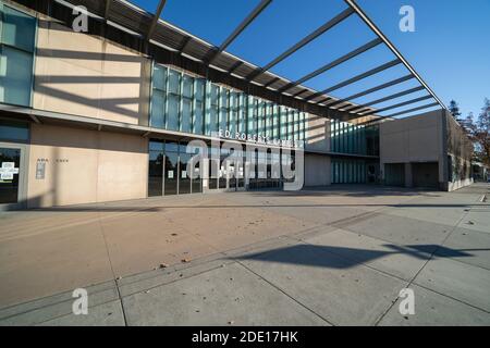 Viste intorno al campus di ed Roberts Berkeley Foto Stock