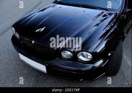 auto, jaguar, jaguar sovereign, lusso, stile di vita, motorizzazione, gran bretagna, Foto Stock