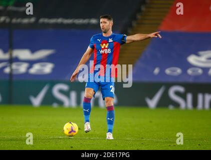 Londra, Regno Unito. 27 Nov 2020. LONDRA, INGHILTERRA - NOVEMBRE 27: Gary Cahill di Crystal Palace durante la premiership tra Crystal Palace e Newcastle United al Selhurst Park Stadium, Londra, Regno Unito il 27 Novembre 2020 Credit: Action Foto Sport/Alamy Live News Foto Stock