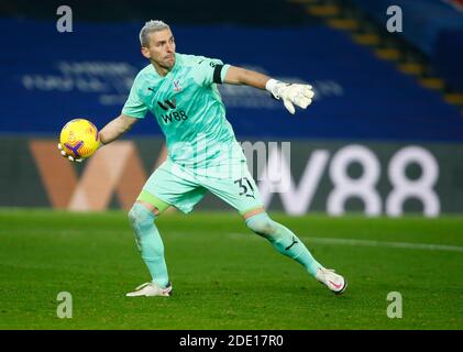 Londra, Regno Unito. 27 Nov 2020. LONDRA, INGHILTERRA - NOVEMBRE 27: Il Vicente Guaita di Crystal Palace durante la premiership tra Crystal Palace e Newcastle United al Selhurst Park Stadium, Londra, Regno Unito il 27 Novembre 2020 Credit: Action Foto Sport/Alamy Live News Foto Stock