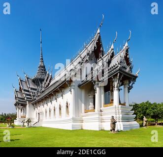 Sanphet Prasat Palace, antica città di Bangkok, Tailandia Foto Stock