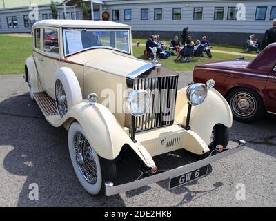 Un Rolls Royce Phantom II dal 1931 esposto al RAF Benson Family Day, Oxfordshire, Regno Unito Foto Stock