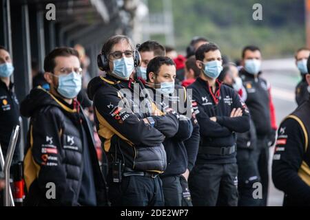 Preston Mark, DS Techeetah Team Principal, ritratto durante il test pre-stagionale di Valencia per il Campionato del mondo di Formula e ABB 2020-21, sul circuito Ricardo Tormo, dal 28 novembre al 1 dicembre 2020 a Valencia, Spagna - Photo Germain Hazard / DPPI / LM Foto Stock