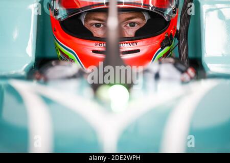 TURVEY Oliver (gbr), NIO 333 FE Team, NIO 333 FE 001, ritratto durante i test pre-stagione di Valencia per il Campionato Mondiale di Formula e ABB FIA 2020-21, sul circuito Ricardo Tormo, dal 28 novembre al 1 dicembre 2020 a Valencia, Spagna - Foto Xavi Bonilla / DPPI / LM Foto Stock