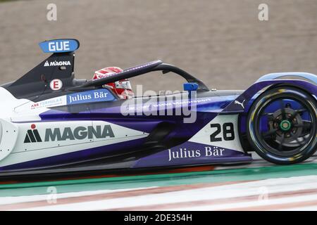 28 Gunther Maximilian (ger), BMW i Andretti Motorsport, BMW IFE.21, azione durante i test pre-stagione di Valencia per il Campionato Mondiale ABB FIA Formula e 2020-21, sul circuito Ricardo Tormo, dal 28 novembre al 1 dicembre 2020 a Valencia, Spagna - Foto Xavi Bonilla / DPPI / LM Foto Stock