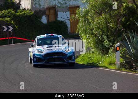 Rally Islas Canarias 2020 Foto Stock