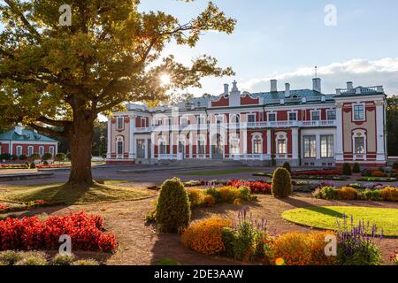 Kadriorg Palace giardino, Tallinn, Estonia Foto Stock