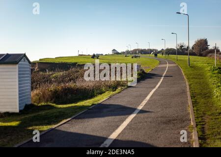 In cima a Galley Hill, Bexhill Foto Stock