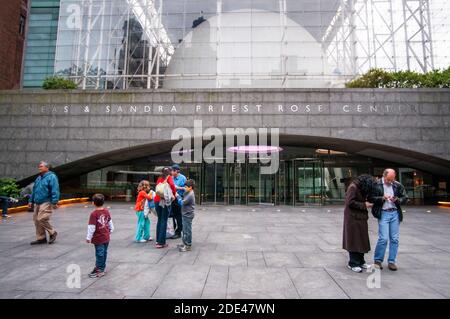Planetario Hayden, parte del centro Rose per la terra e lo spazio del Museo Americano di Storia Naturale di New York City. Foto Stock