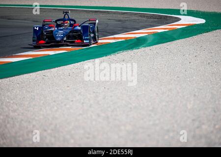 04 Frijns Robin (nld), Envision Virgin Racing, Audi e-tron FE07, azione durante i test pre-stagione di Valencia per la 2020-21 AB/LM Foto Stock