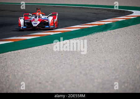 94 Lynn Alexandre (gbr), Mahindra Racing, Mahinda M7Electro, in azione durante il test pre-stagionale di Valencia per la 2020-21 ABB Fi / LM Foto Stock