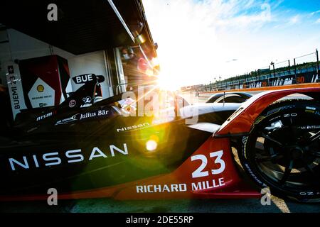 23 Buemi Sebastien (swi), Nissan e.dams, Nissan IM02, azione durante i test pre-stagione di Valencia per la 2020-21 ABB FIA Formu/LM Foto Stock