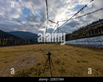 Foto del Monastero di Arunachal Pradesh, Dirang Gompa Foto Stock