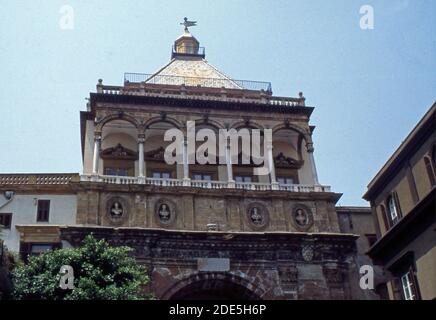 Reportage Sicilia, Italia, 1992. Palermo (scansionato dalla diapositiva Agfachrome) Foto Stock