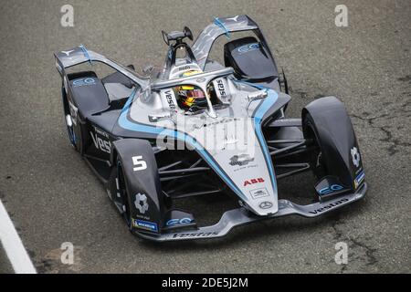 05 Vandoorne Stoffel (bel), Mercedes-Benz EQ Formula e Team, Mercedes-Benz EQ Silver Arrow 02, azione durante il test pre-stagionale di Valencia per il Campionato del mondo ABB FIA Formula e 2020-21, sul circuito Ricardo Tormo, dal 28 novembre al 1 dicembre 2020 a Valencia, Spagna - Foto Xavi Bonilla / DPPI / LM Foto Stock