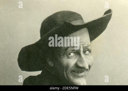 Feodor Ivanovich Chaliapin (Фёдор Ива́нович Шаля́пин, febbraio 13 [O.S. 1 febbraio 1873 – 12 aprile 1938) è stato un . Frammento. Foto Stock