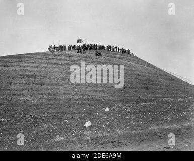 Cerimonia di piantare l'albero del re. Foresta del Giubileo 19 1935 dicembre ca. 1935 Foto Stock