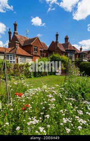 Inghilterra, Hampshire, Selborne, Gilbert Bianco Casa e Giardino Foto Stock