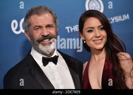 Mel Gibson, Rosalind Ross partecipa al PARADISO di Michael Muller, presentato dall'Art of Elysium, il 5 gennaio 2019 a Los Angeles, California, USA. Foto di Lionel Hahn/ABACAPRESS.COM Foto Stock