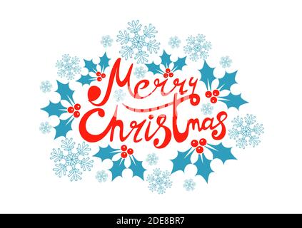 Texte sur Buon Natale. Illustrazione vettoriale Illustrazione Vettoriale