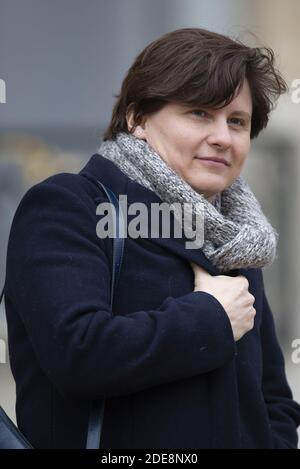 Roxana Maracineanu durante la riunione settimanale del gabinetto al Palazzo Elysee a Parigi, il 23 gennaio 2019. Foto di Eliot Blondt/ABACAPRESS.COM Foto Stock