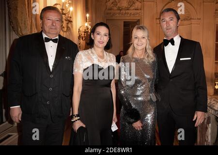 Louis-Arnaud l Herbier, Principessa Tania de Bourbon-Parme, Principessa Helene di Jugoslavia e suo marito Stanislas Fougeron partecipano al Best Award Gala 42nd Edition al Cercle de l Union Interalliee il 25 gennaio 2019 a Parigi, Francia. Foto di David Niviere/ABACAPRESS.COM Foto Stock