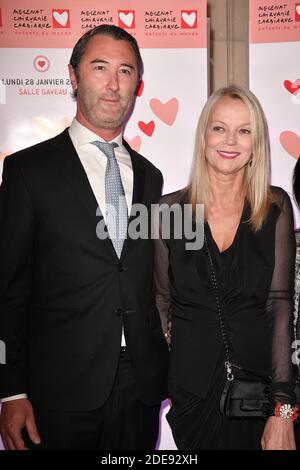 La Principessa Elena di Jugoslavia e suo marito Stanislas Fougeron partecipano al Gala du Coeur de Mecenat Chirurgie cardiaque alla salle Caveau il 28 gennaio 2019 a Parigi, Francia. Foto di David Niviere/ABACAPRESS.COM Foto Stock