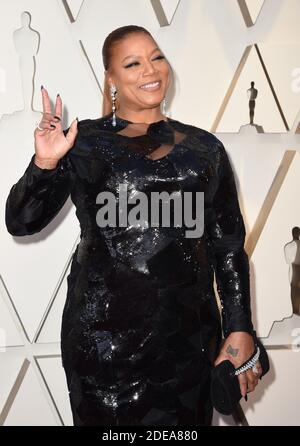 La regina Latifah camminava sul tappeto rosso arrivando al 91esimo Oscar (Academy Awards) che si è tenuto al Dolby Theatre di Hollywood, Los Angeles, CA, USA, 24 febbraio 2019. Foto di Lionel Hahn/ABACAPRESS.COM Foto Stock