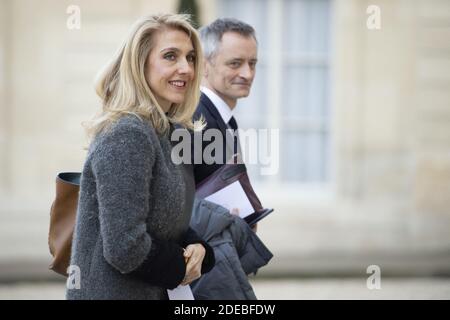 L'amministratore delegato di radio France Sibyle Veil arriva all'Elysee Palace per partecipare al grande dibattito con intellettuali a Parigi, in Francia, il 18 marzo 2019 a Parigi, in Francia. Foto di Eliot Blondt/ABACAPRESS.COM Foto Stock