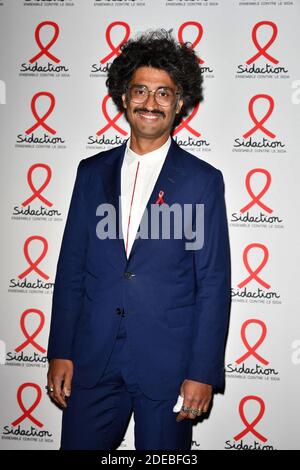 Sebastien Folin partecipa alla fotocellula e alla conferenza stampa della Sidaction 2019 alla Sala Wagram il 18 marzo a Parigi, Francia. Foto di David Niviere/ABACAPRESS.COM Foto Stock