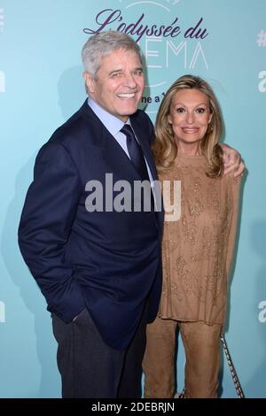 Jean Sorel et sa femme Anna Maria Ferrero assistent a l'Ouverture du Centenaire des Studios de la Victorine a la Cinematheque Francaise a Paris, France le 25 Mars 2019. Foto di Aurore Marechal/ABACAPRESS.COM Foto Stock