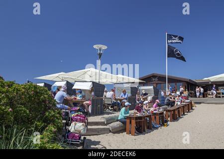 Geografia / viaggio, Germania, Schleswig-Holstein, isola Sylt, lo Zanzibar in Rantum, diritti aggiuntivi-clearance-Info-non-disponibile Foto Stock