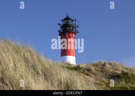 Geografia / viaggio, Germania, Schleswig-Holstein, isola Sylt, faro di Hörnum, diritti aggiuntivi-clearance-Info-non-disponibile Foto Stock