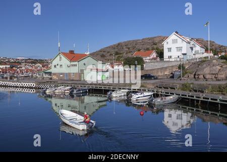 Geografia / viaggio, Svezia, Bohuslaen, Hunnebo Beach, Svezia case e porto sul mare, Hunnebo Be, diritti aggiuntivi-clearance-Info-non-disponibile Foto Stock