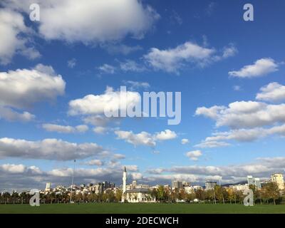 istanbul maltepe walking giardino e parco. Foto Stock