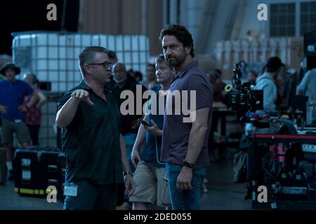 GERARD BUTLER IN GROENLANDIA (2020), diretto da RIC ROMAN WAUGH. CREDIT: STX FILMS/ANTON/THUNDER ROAD PICTURES/G-BASE/RIVERSTONE PICT / ALBUM Foto Stock