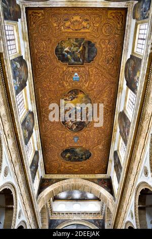 interno della basilica cattedrale di s.. Agata v. m. XVII secolo - 3 maggio 2018 Gallipoli Salento Italia Foto Stock