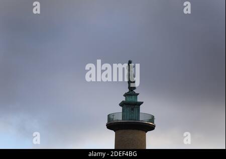 La statua di Goteborg chiamò la moglie Seamans Foto Stock