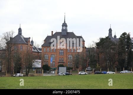 Städtisches Klinikum Görlitz gGmbH Das Klinikum Görlitz ist ein Krankenhaus der Schwerpunktversorgung in der Stadt Görlitz in der Oberlausitz. Das Kra Foto Stock