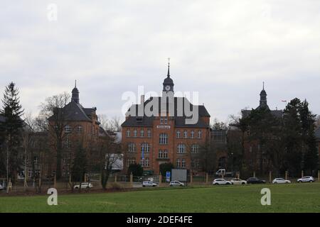 Städtisches Klinikum Görlitz gGmbH Das Klinikum Görlitz ist ein Krankenhaus der Schwerpunktversorgung in der Stadt Görlitz in der Oberlausitz. Das Kra Foto Stock