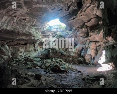 Grotte di Mantetzulel, San Luis Potosi, Messico Foto Stock