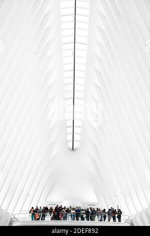 The Oculus, World Trade Center, New York Foto Stock