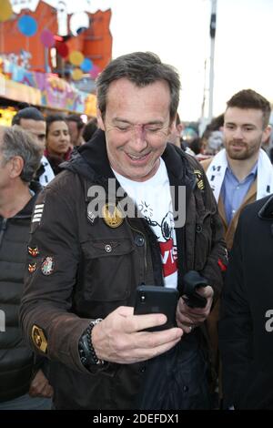 Jean-Luc Reichmann al 2019 aprile 2019, apertura della fiera annuale del divertimento Foire du Trone 05, a Parigi. Foto di Jerome Domine/ABACAPRESS.COM Foto Stock