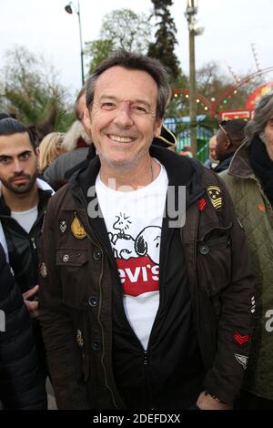 Jean-Luc Reichmann al 2019 aprile 2019, apertura della fiera annuale del divertimento Foire du Trone 05, a Parigi. Foto di Jerome Domine/ABACAPRESS.COM Foto Stock