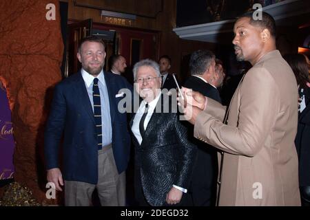 Guy Ritchie, Alan Menken e Will Smith frequentano la prima Aladdin al cinema Grand Rex di Parigi, Francia, il 08 maggio 2019. Foto di Aurore Marechal/ABACAPRESS.COM Foto Stock