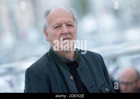 Werner Herzog partecipa al Family Romance Photocall nell'ambito del 72esimo Festival Internazionale del Cinema di Cannes, in Francia, il 19 maggio 2019. Foto di Aurore Marechal/ABACAPRESS.COM Foto Stock