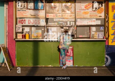 Pizzeria, Venice Beach, Los Angeles, California, Stati Uniti d'America Foto Stock