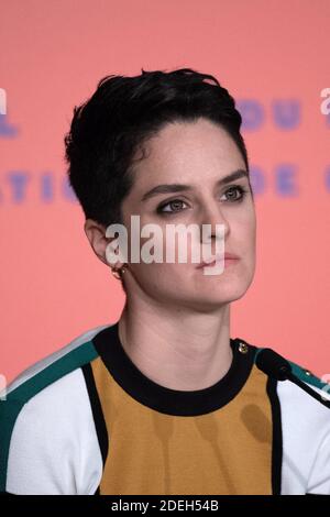 Noemie Merlant partecipa alla conferenza stampa del Ritratto de la Jeune Fille en Feu nell'ambito del 72esimo Festival Internazionale del Cinema di Cannes, in Francia, il 19 maggio 2019. Foto di Aurore Marechal/ABACAPRESS.COM Foto Stock